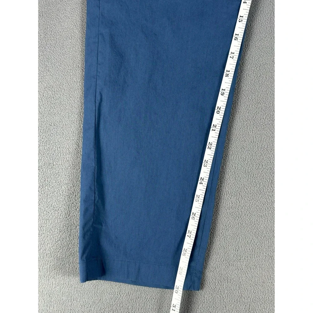 Paul Smith Pants Men 2XL Blue Cargo Pocket Drawstring Minimalist Quiet Luxury